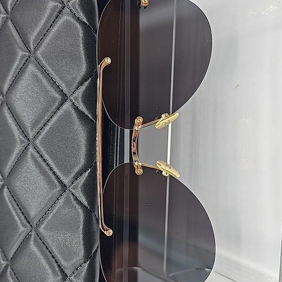 CHANEL PILOT TITANIUM SUNGLASSES UNISEX CHANEL 4285 T C395S4 - Picture 8 of 12